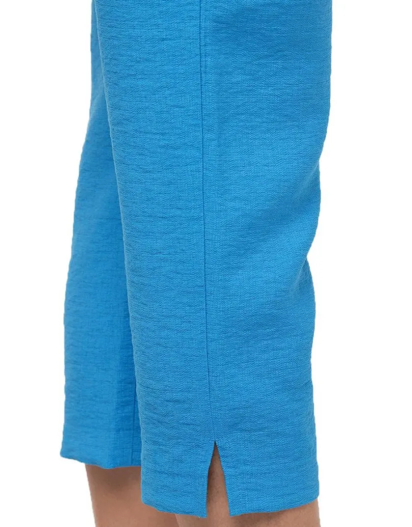 Fashion Pantacourt bleu azur Pantacourts