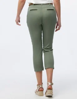 Sale Pantacourt chic kaki Pantacourts