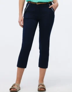 Hot Pantacourt chic marine Pantacourts