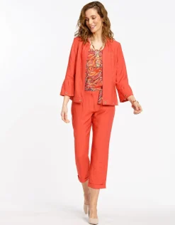 Clearance Pantacourt chic orange Pantacourts