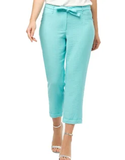 Online Pantacourt chic turquoise Pantacourts