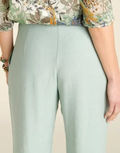 Online Pantacourt chic vert Pantacourts