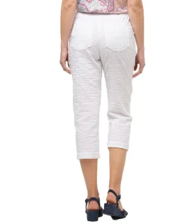Fashion Pantacourt droit blanc Pantacourts