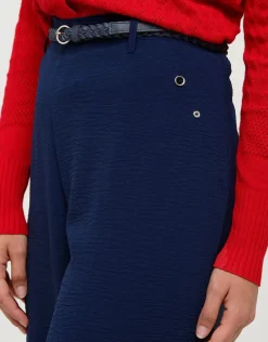 Discount Pantacourt fluide marine Pantacourts|Pantalons