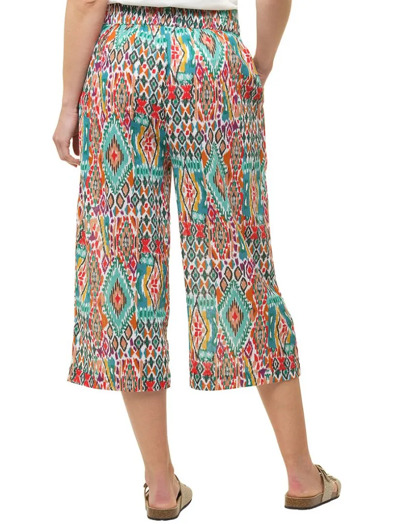 Fashion Pantacourt imprimé fluide Pantacourts