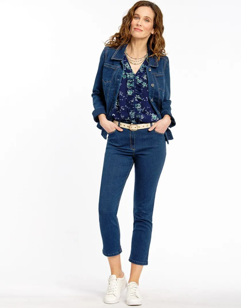 New Pantacourt jean stretch Pantacourts|Jeans