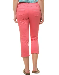 Sale Pantacourt jegging corail Pantacourts