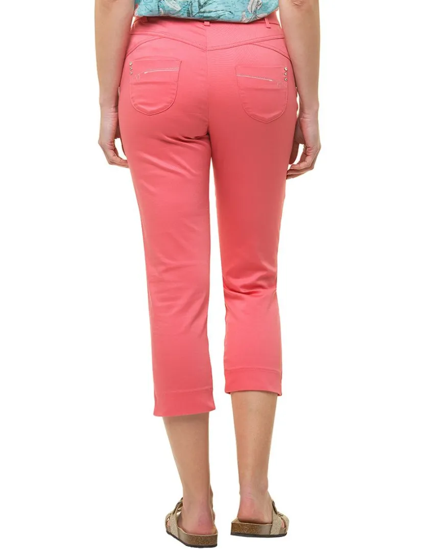 Sale Pantacourt jegging corail Pantacourts