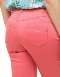 Sale Pantacourt jegging corail Pantacourts