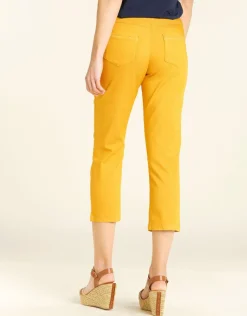 Discount Pantacourt jegging jaune Pantacourts