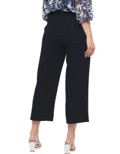 Outlet Pantacourt large bleu Pantacourts