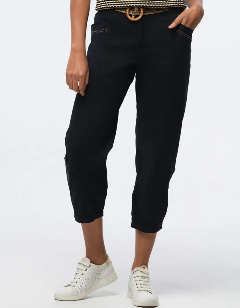 New Pantacourt large noir Pantacourts|Pantalons