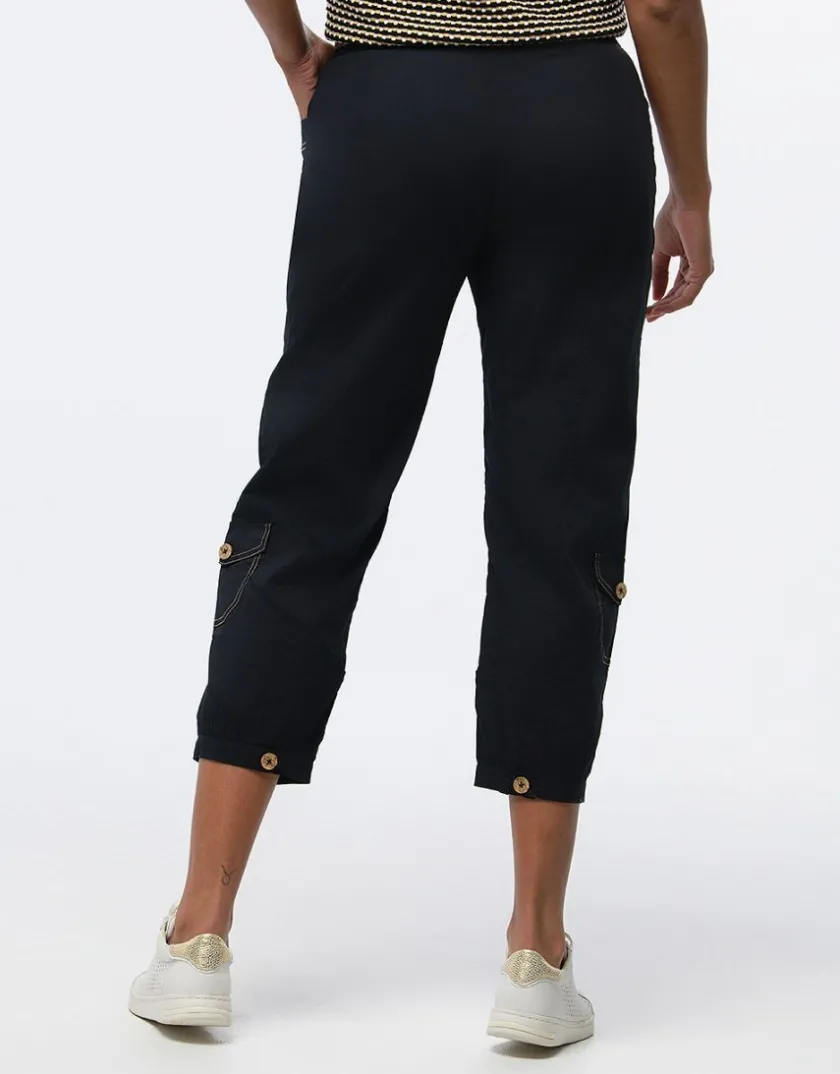 New Pantacourt large noir Pantacourts|Pantalons