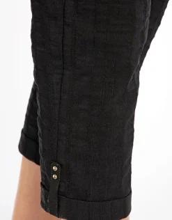 Discount Pantacourt noir léger Pantacourts|Pantalons
