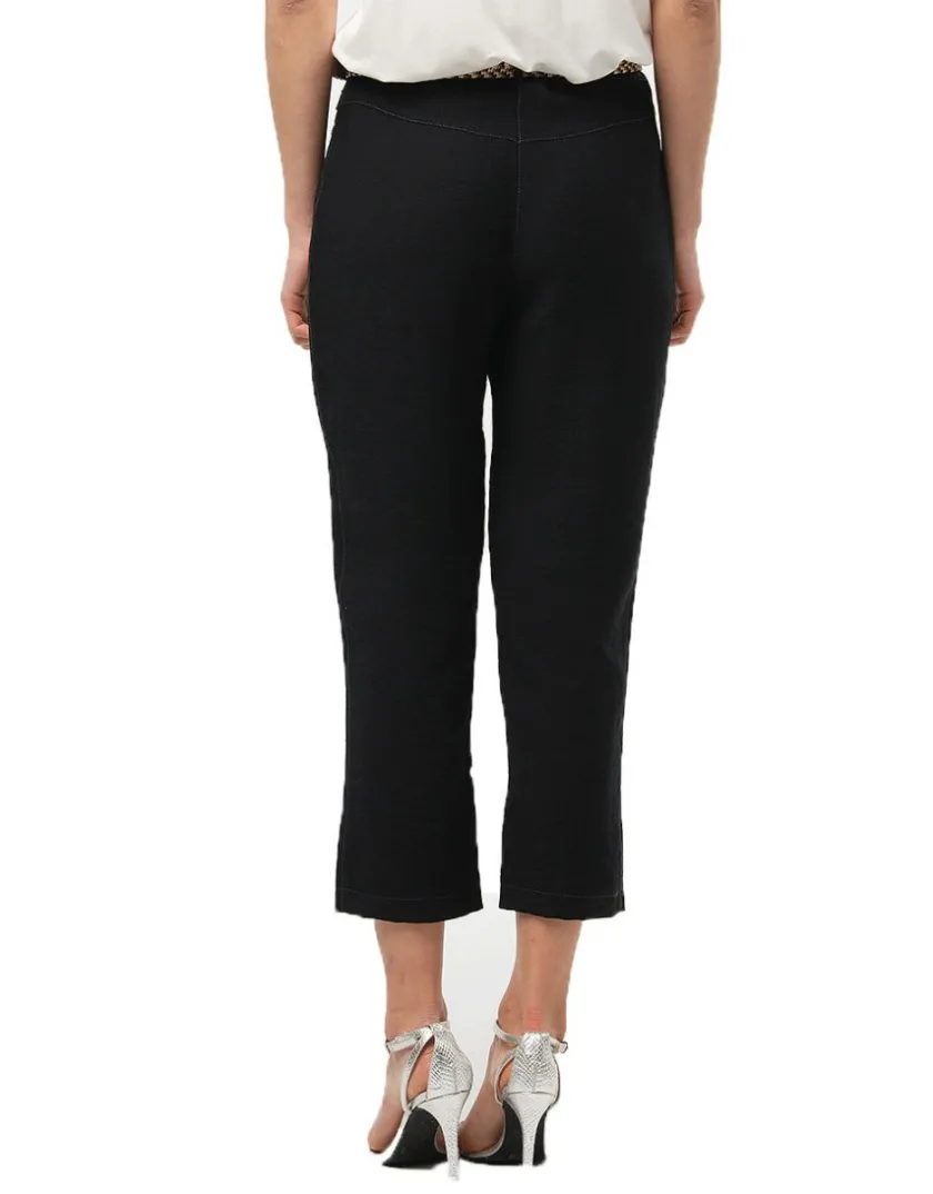 Fashion Pantacourt noir léger Pantacourts|Pantalons