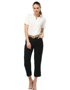 Fashion Pantacourt noir léger Pantacourts|Pantalons
