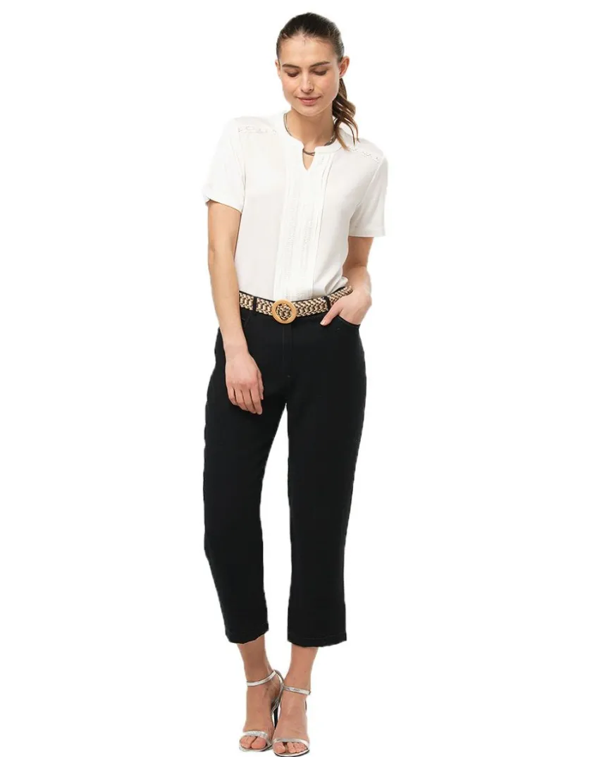 Fashion Pantacourt noir léger Pantacourts|Pantalons