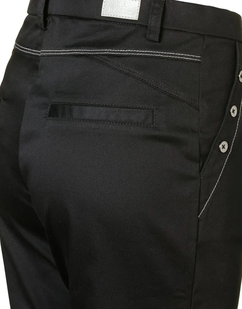 Online Pantacourt stretch noir Pantacourts