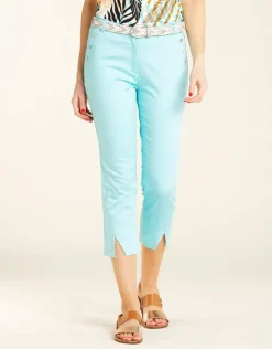 Online Pantacourt turquoise Pantacourts