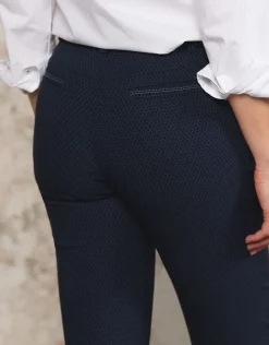 Clearance Pantalon bleu fantaisie Ajustés|Pantalons