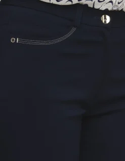 Best Pantalon bleu marine 7/8e Slims|Pantalons