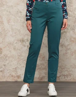 New Pantalon bleu 7/8ème Ajustés|Pantalons