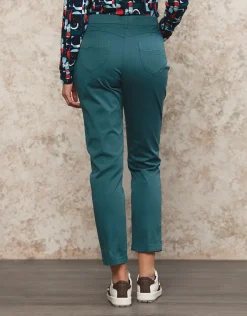 New Pantalon bleu 7/8ème Ajustés|Pantalons