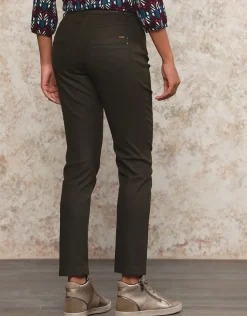 New Pantalon brun slim coton Slims|Pantalons