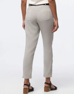 Outlet Pantalon chic beige Droits|Pantalons