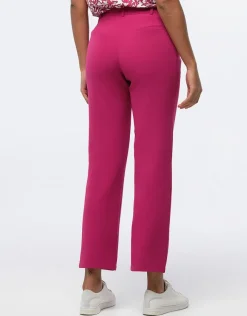 Fashion Pantalon chic framboise Droits|Pantalons