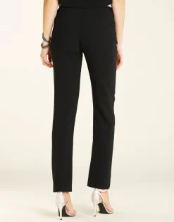 Fashion Pantalon chic noir Droits|Pantalons