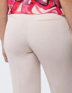 Online Pantalon chic rose clair Droits|Pantalons