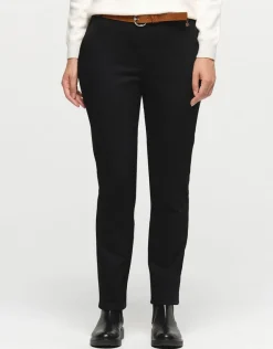 New Pantalon chino noir Pantalons|Ajustés