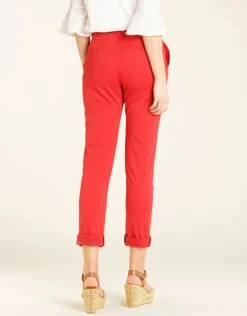 New Pantalon chino stretch Droits