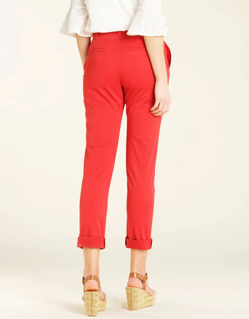 New Pantalon chino stretch Droits