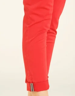 New Pantalon chino stretch Droits