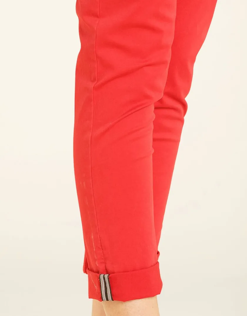 New Pantalon chino stretch Droits