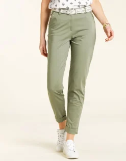 Best Pantalon chino stretch Droits|Pantalons