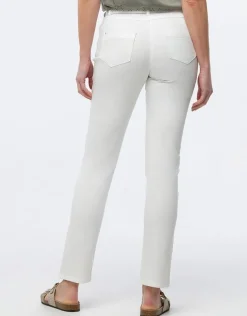 Outlet Pantalon coton blanc Ajustés|Pantalons