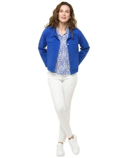 New Pantalon coton écru Slims|Pantalons