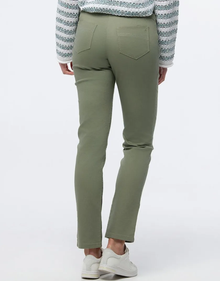 Best Pantalon coton kaki Ajustés|Pantalons