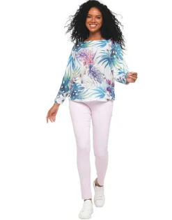 Best Pantalon coton rose clair Slims|Pantalons