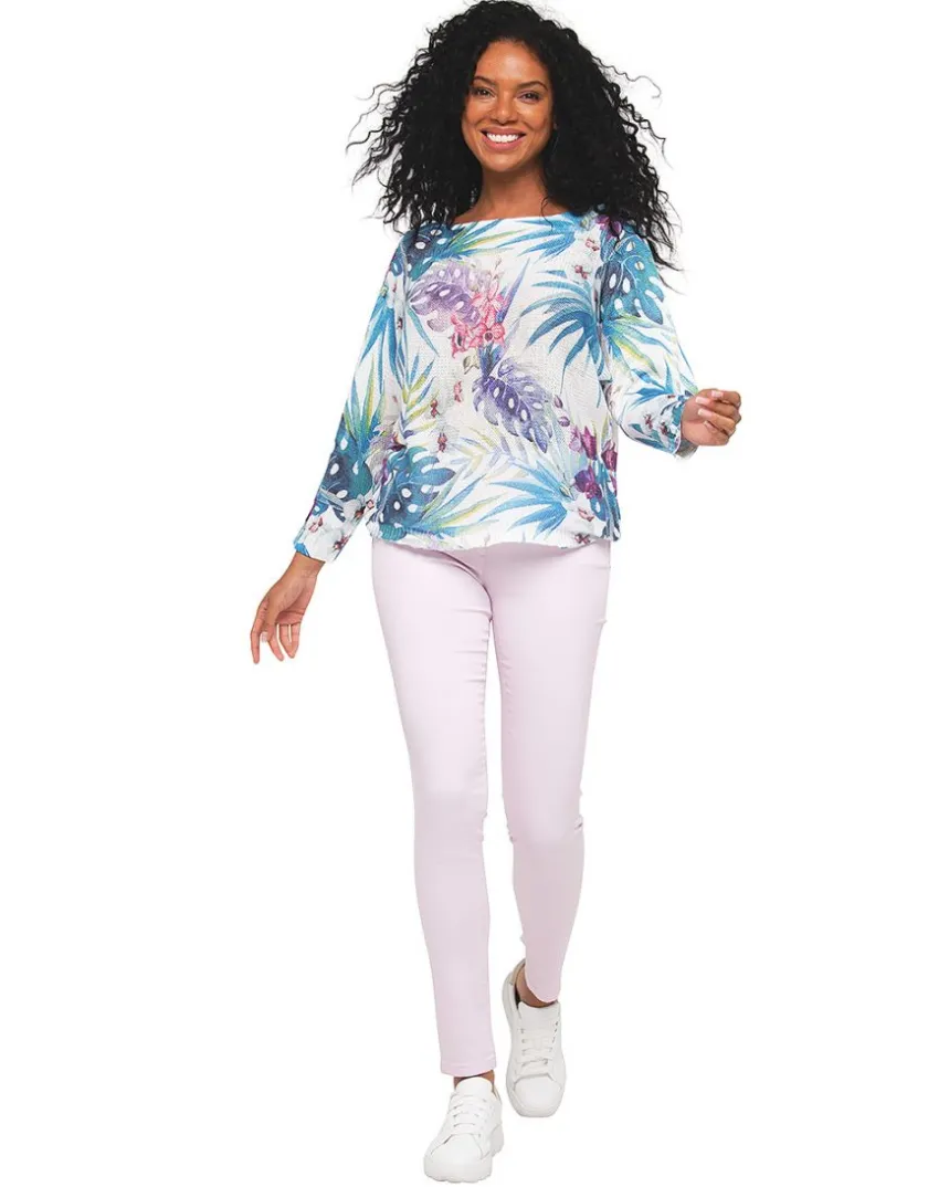 Best Pantalon coton rose clair Slims|Pantalons
