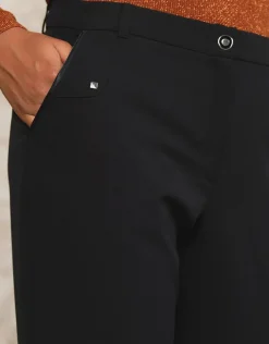Hot Pantalon crêpe chic Droits|Pantalons