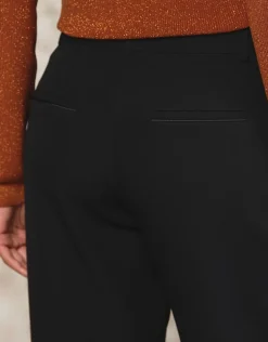 Hot Pantalon crêpe chic Droits|Pantalons