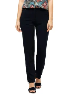 Discount Pantalon droit marine Droits|Pantalons