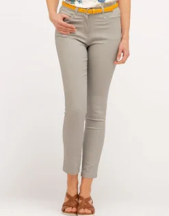 Clearance Pantalon 7/8e gris Slims|Pantalons