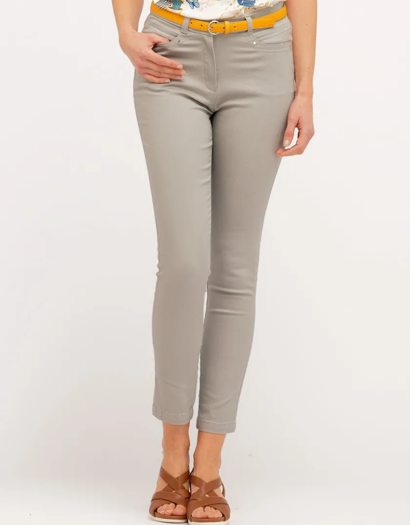 Clearance Pantalon 7/8e gris Slims|Pantalons