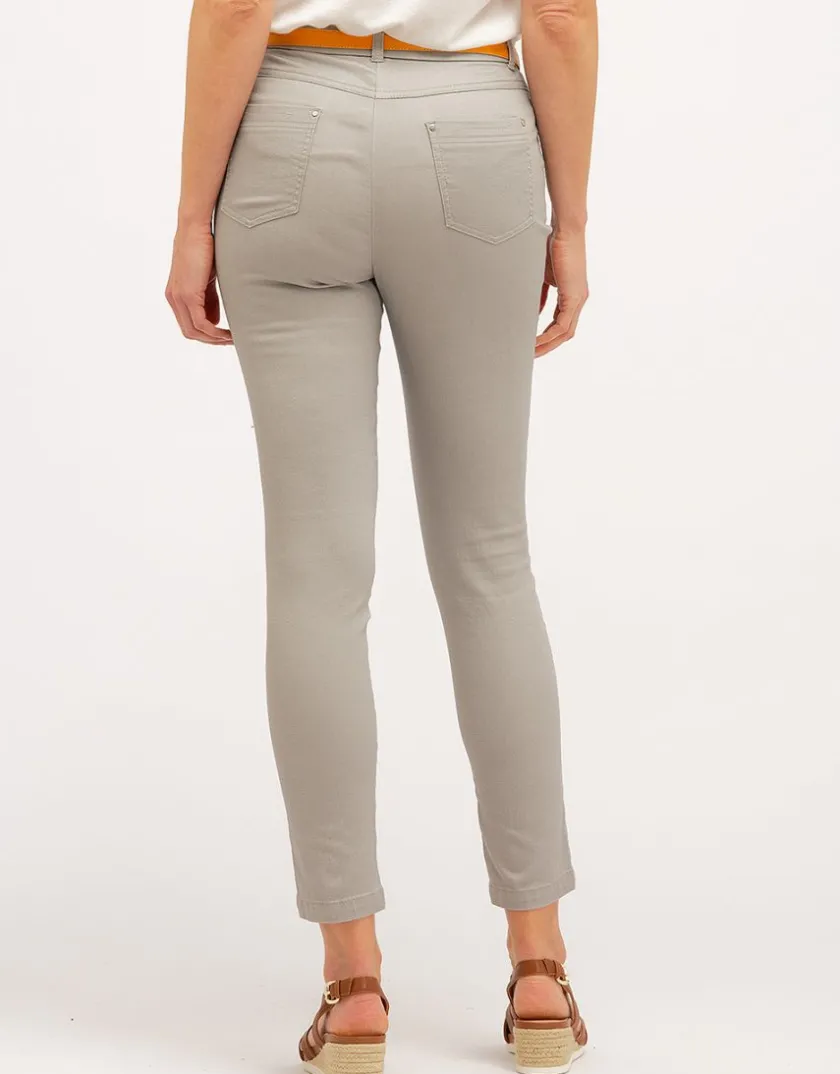 Clearance Pantalon 7/8e gris Slims|Pantalons