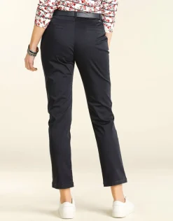 Outlet Pantalon 7/8e marine Ajustés|Pantalons